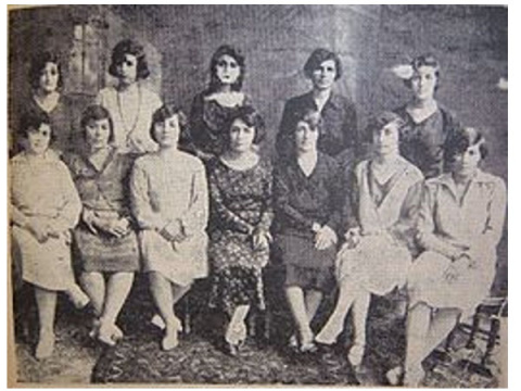 La directiva de la revista feminista “Nuestro despertar”, 1924 La directiva de la revista feminista “Nuestro despertar”, 1924