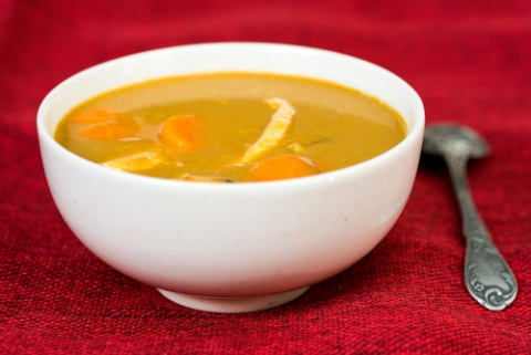 Sopa de cangrejo picante. Sopa de cangrejo picante.