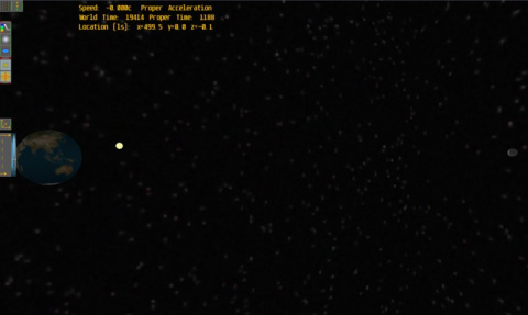 La Abbas ibn Firnás se halla ya estacionada en órbita alrededor de la Tierra. La Abbas ibn Firnás se halla ya estacionada en órbita alrededor de la Tierra.