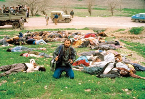 Víctimas del bombardeo químico de Halabja. Víctimas del bombardeo químico de Halabja.