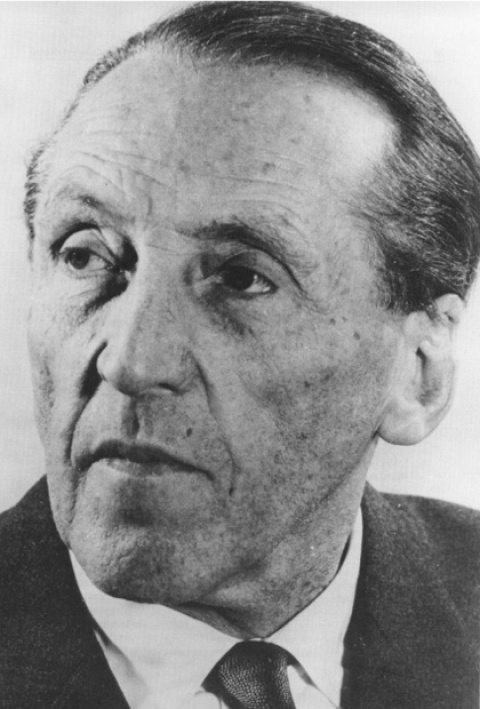 El profesor Paul Scherrer (1890-1969) del ETH-Zúrich fue el "padre" de la energía atómica en Suiza. Foto: © Association suisse pour l’énergie atomique / Schweizerische Vereinigung für Atomenergie. Paul Scherrer