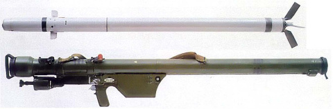 Aunque actualmente obsoleto para la mayoría de situaciones, el MANPADS soviético 9K32 "Strela-2" (en la imagen) ha sido "el Kalashnikov de los antiaéreos" en numerosos conflictos del mundo. Pertenece a la misma generación que los FIM-92 "S 9K32 Strela-2 (SA-7) MANPADS