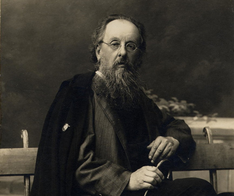 El padre de la cosmonáutica Konstantín Tsiolkovski (Rusia, 1857 - URSS, 1935). Imagen: Wikimedia Commons.