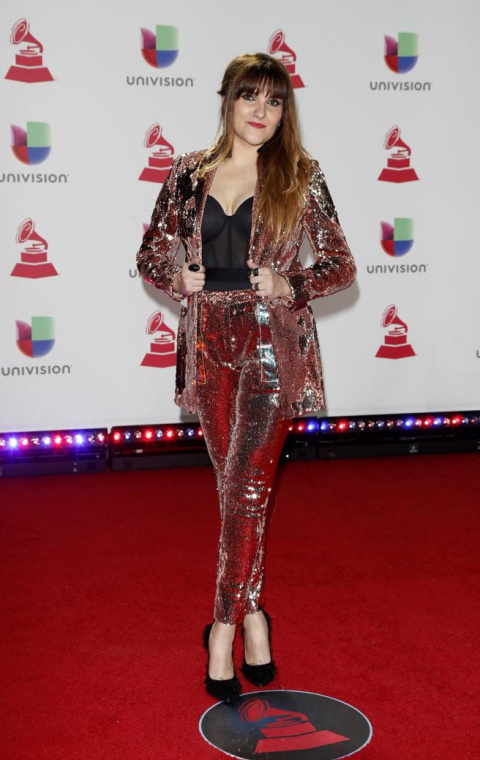 Rozalen en los Grammy Latinos 2018. EFE / NINA PROMMER