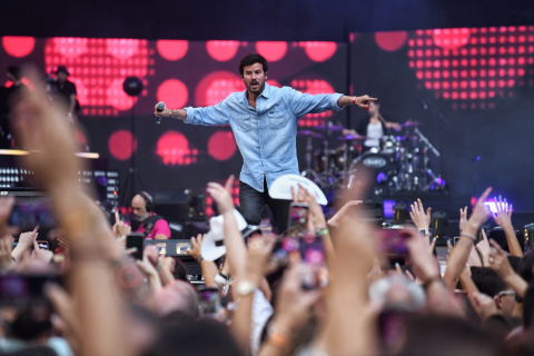 El grupo Taburete en el concierto del 30 aniversario de Cadena 100, en el Wanda Metropolitano, a 25 de junio de 2022, en Madrid (España).- EUROPA PRESS