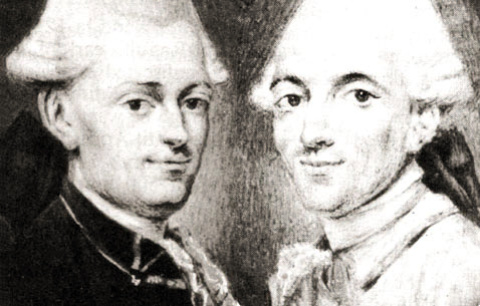 Los hermanos Joseph-Michel (1740-1810) y Jacques-Étienne (1745-1799) Montgolfier abrieron finalmente las puertas de los cielos a la humanidad con sus globos aerostáticos de aire caliente, no tan distintos de esas linternas chinas de más ar Los hermanos Montgolfier.