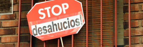  Protesta por un desahucio