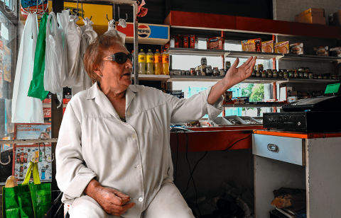 Anunciación en su tienda de ultramarinos.- EIDER ITUARRIAGA Anunciación en su tienda de ultramarinos.- EIDER ITUARRIAGA