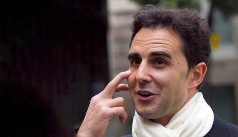 El exempleado de Banco HSBC Hervé Falciani tras participar en las elecciones europeas en Barcelona el 25 de mayo de 2014.- AFP El exempleado de Banco HSBC Hervé Falciani tras participar en las elecciones europeas en Barcelona el 25 de mayo de 2014.- AFP