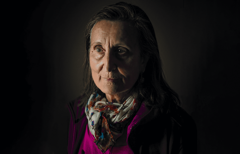  Pilar González es la sobrina de Epifanio González, natural de Mansilla de las Mulas (León), carpintero y vocal de la UGT.- ADRIÁN ÁLVAREZ CUETO