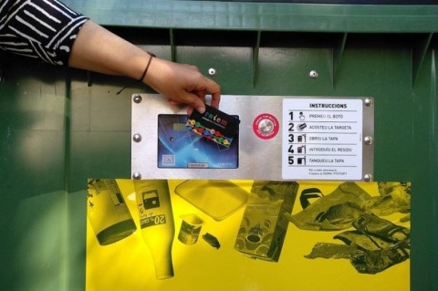 Contenedores inteligentes. Generalitat de Catalunya