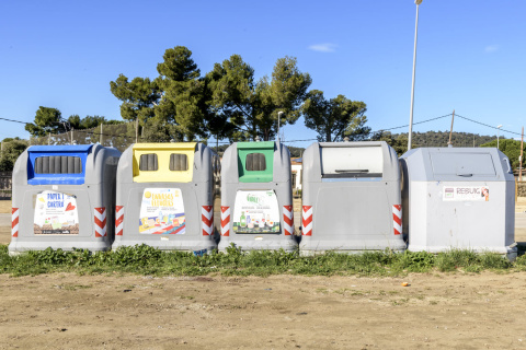 Contenedores municipales. Generalitat de Catalunya