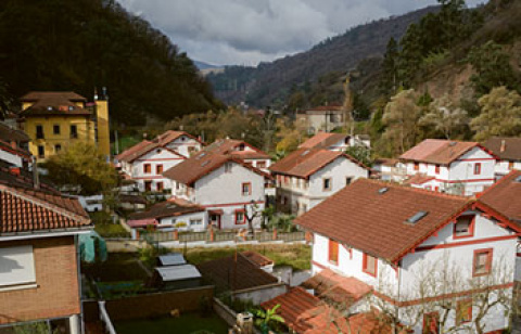 Poblado minero de Bustiello, Mieres.- DAVID AGUILAR SÁNCHEZ Poblado minero de Bustiello, Mieres.- DAVID AGUILAR SÁNCHEZ