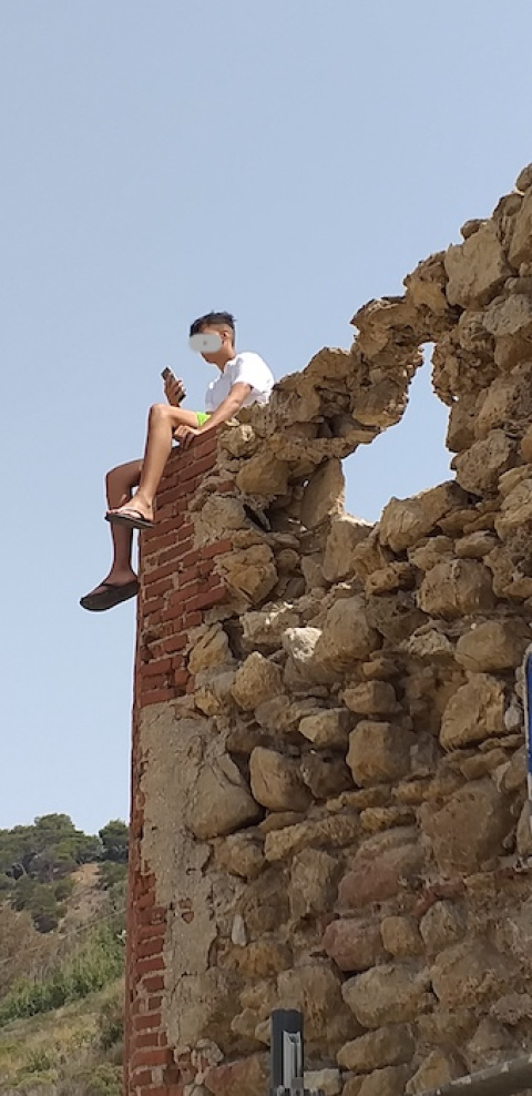 'Línea directa'. Foto: Pilar Lucía López. 'Línea directa'. Foto: Pilar Lucía López.