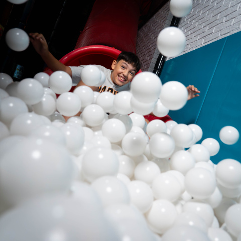 El tobogán del Museo de la Felicidad. Foto: MüF El tobogán del Museo de la Felicidad. Foto: MüF