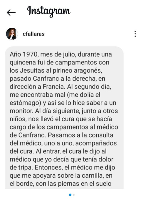 Testimonio Instagram
