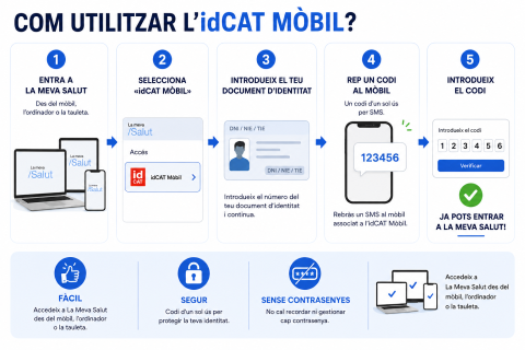 Com funciona l’idCAT Mòbil Com funciona l’idCAT Mòbil