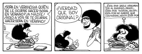 Huérfanos cual Mafalda en Buenos Aires