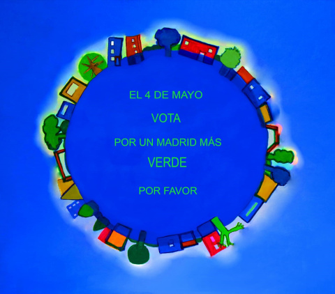 Ira Tierra. “Por un Madrid más verde, por favor”
