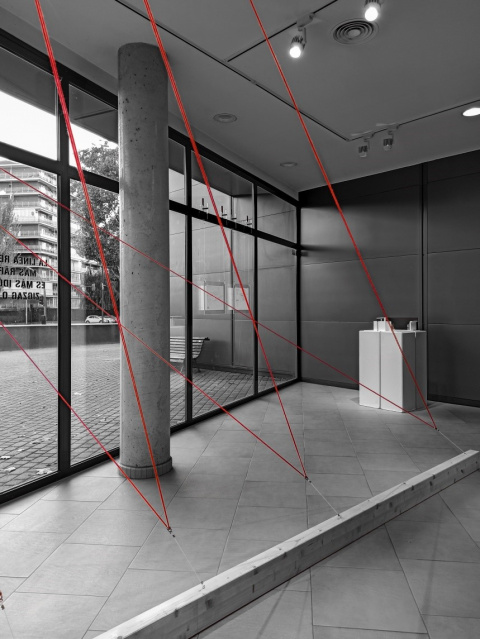 Trigonometrías I, 2021. Centro Norte – Universidad Móstoles (Madrid). Fotografía de Álvaro Viera.