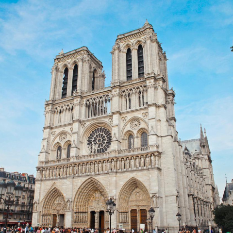 Catedral de Notre Dame, París.