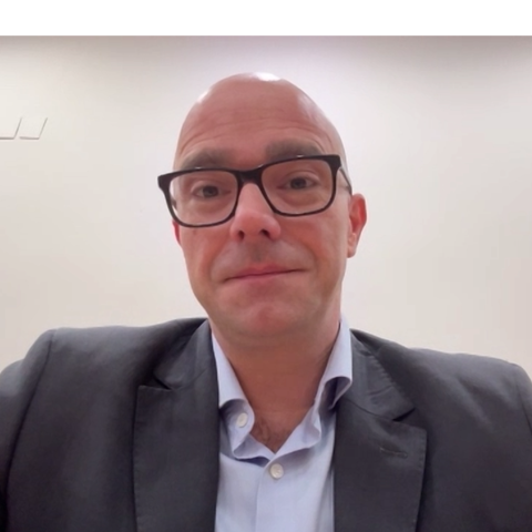 Captura de pantalla de l'entrevista en vídeo amb Raúl Moreno.