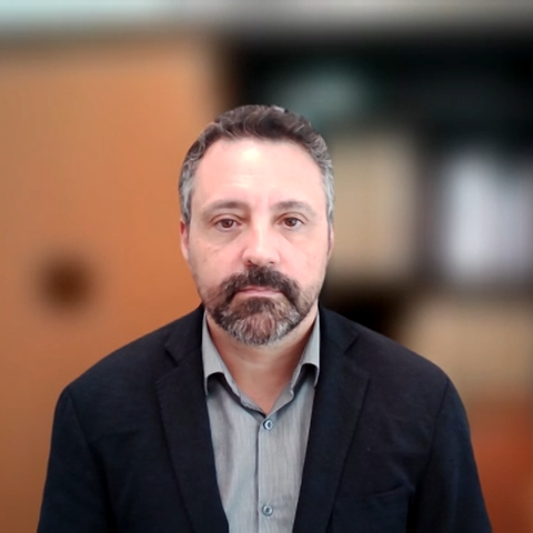 Captura de pantalla de l'entrevista en vídeo amb Carles Martí.