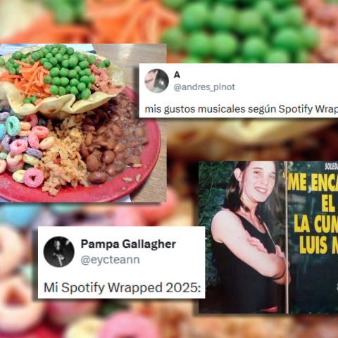 Memes sobre el Spotify Wrapped.