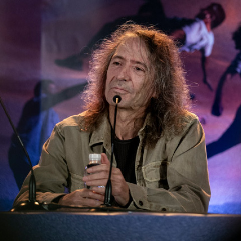 El cantante Robe Iniesta, en una foto de archivo de diciembre de 2023.