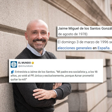 El vicesecretario de Educación e Igualdad del PP, Jaime de los Santos.