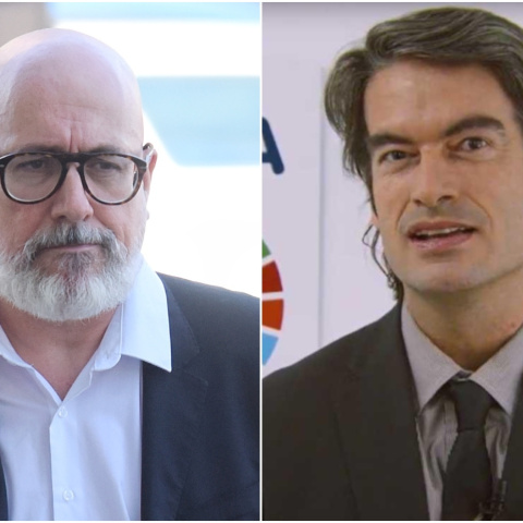 A la izquierda, Francisco Javier Martínez Peromingo; a la derecha, Carlos Mur, autores de los "protocolos de la vergüenza".