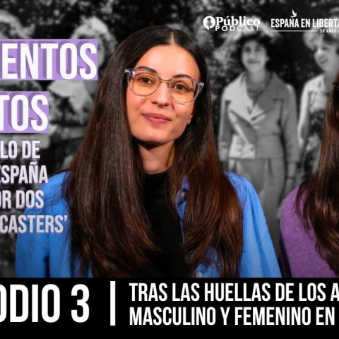 El tercer episodio de Sin cuentos ni gritos se titula Tras las huellas de los arquetipos masculino y femenino en el franquismo. En él, Paula e Inés se adentran en el contexto histórico de la dictadura franquista y se centran en analizar cómo se construyeron los arquetipos de género masculino y femenino en base a la ideología que sustentaba el régimen. 

Las chicas sostienen, mediante ideas de historiadores y académicos, que el género era una herramienta que se utilizó para afianzar los intereses del régimen en distintos puntos de su historia. Se preguntan cuáles eran el ideal de hombre y de mujer postulados por el franquismo y analizan cómo se construyeron los valores, instituciones y modelos culturales que sustentaban estos arquetipos. 

¿De qué manera todo esto acarreaba violencia y represión? ¿A qué presiones estaban sometidos los hombres durante la dictadura? ¿Cómo se contrapone el ideal de mujer franquista con la idea negativa de "la roja"? ¿Qué derechos perdieron las mujeres con el fin de la Segunda República? Inés y Paula analizan todo esto para reflexionar sobre la fragilidad de la libertad y la convicción de que debemos defender las múltiples maneras de ser que caben en nuestra democracia. 

Bibliografía
Breve historia de España en el S.XX, Julián Casanova y Carlos Gil Andrés.

Represión, resistencias, memoria. Las mujeres bajo la dictadura franquista, editado por Mary Nash. Artículos concretos: “La dictadura franquista y la represión de las mujeres” de Mónica Moreno y “El género en lo imaginario. El ideal católico femenino y estereotipos sexuados bajo el franquismo” de Aurora G. Morcillo.

"El preso de la celda 443", de Víctor Olazábal y Aimar Bretos.

“Incidencia del ideal de mujer durante el franquismo en el ámbito de la familia y la actividad física”, Juan Carlos Manrique Arribas.

Tesis doctoral: "Construyendo a la mujer ideal: mujer y censura cinematográfica durante el franquismo (1939 - 1963)", Fátima Gil Gascón.

La nación viril: género, fascismo y regeneración nacional en la victoria franquista, Zira Box.

Tesis doctoral: "Las masculinidades en el primer franquismo (1936 - 1959): discursos y subjetividades", Francisco Jesús Jiménez Aguilar.

Hace 18 años nacimos con un compromiso: hacer un periodismo útil para la sociedad. Solo podemos continuar con esta labor si contamos con el apoyo de personas como tú.

Únete a la comunidad de Público. 18 años no son nada… cuando nos queda tanto por contar. Periodismo incómodo para tiempos difíciles. http://bit.ly/3VylhmD


Periodismo, investigación y compromiso para construir un mundo más igualitario.
¡Suscríbete ya a nuestro canal!: https://bit.ly/2U8nM0q
Visita: https://www.publico.es
Síguenos en Facebook: https://www.facebook.com/diario.publico/
Síguenos en Twitter: https://twitter.com/publico_es
Síguenos en Instagram: https://www.instagram.com/publico.es
Síguenos en TikTok: https://www.tiktok.com/@publico_es
Síguenos en Bluesky: https://bsky.app/profile/publico.es