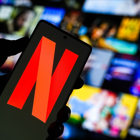 Imagen de archivo del logo de Netflix.