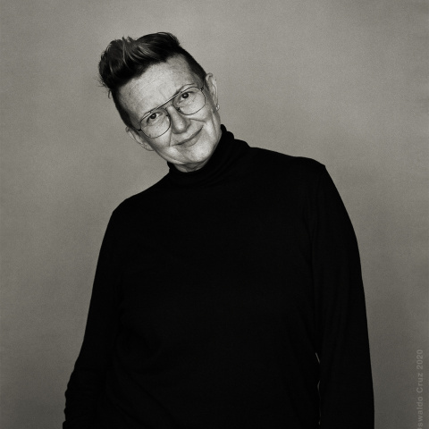 La escritora Brigitte Vasallo en una foto de archivo.