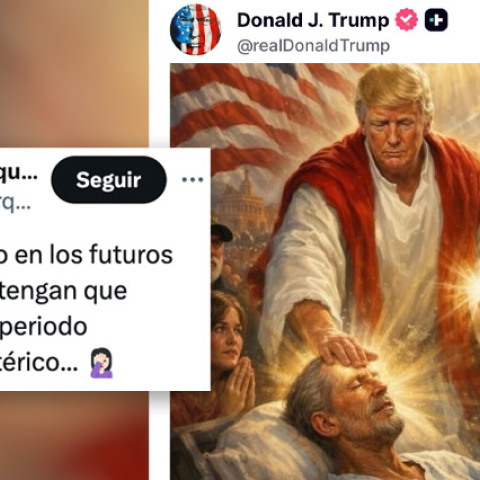Respuestas a la publicación de Trump.