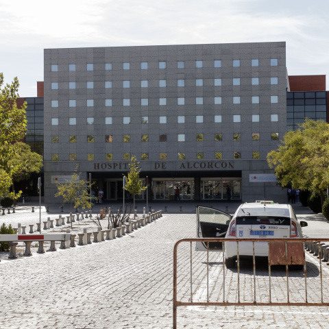 Entrada principal del Hospital de Alcorcón (Madrid).Eduardo Parra / Europa Press07 octubre 2019, SANIDAD, URGENCIAS, SALUD, HOSPITAL, MEDICINA07/10/2019