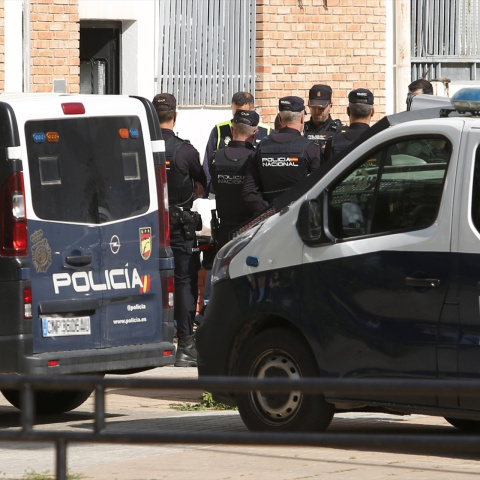 Efectivos de la Policía Nacional.