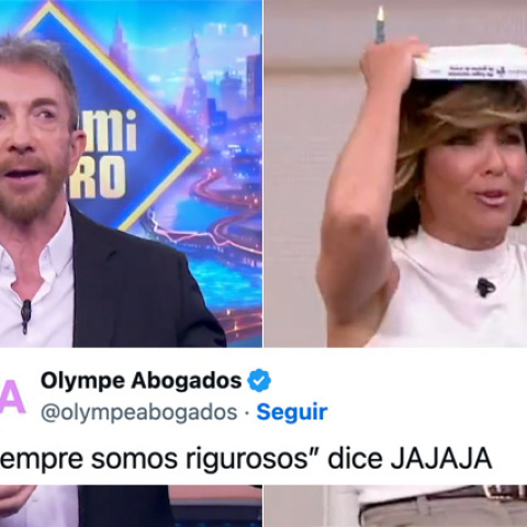 Pabo Motos y Sonsoles Ónega se disculpan por su error sobre el IVA de los libros.