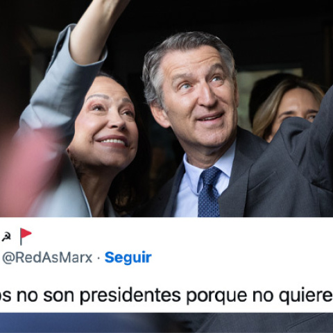 María Corina Machado y Alberto Núñez Feijóo, este viernes en Madrid.