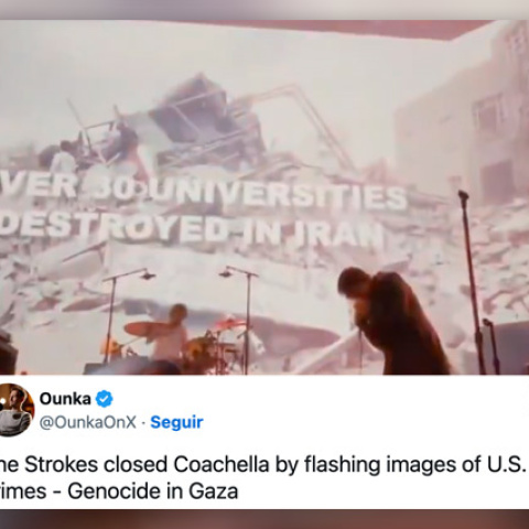 The Strokes en Coachella.