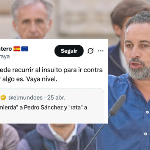 Santiago Abascal, este viernes en un acto en Cádiz.