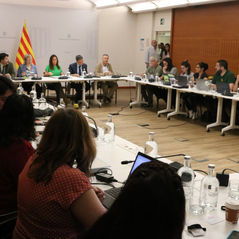 Reunió de la Mesa Sectorial d'Educació