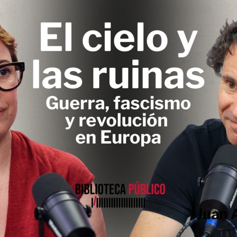 En esta entrega de 'Biblioteca Público' Noelia Adánez entrevista al historiador Juan Andrade, autor, entre otros libros, de El PCE y el PSOE en (la) transición y coautor, junto con Julio Anguita, del libro Atraco a la memoria. 

Andrade acaba de publicar en la editorial Akal, El cielo y las ruinas. Guerra, fascismo y Revolución en España, que cubre el periodo comprendido entre la Gran Guerra y la Guerra de España.

Entre 1914 y 1936 Europa experimentó una guerra de consecuencias devastadoras, una oleada revolucionaria y un fenómeno novedoso, el fascismo, que idealizaba la guerra y vino para ajustarle las cuentas a la revolución. De 1936 a 1939 la península ibérica atrajo y produjo a escala (y a su modo) estos conflictos globales. En España, entonces, se condensó una época. 

Hace 18 años nacimos con un compromiso: hacer un periodismo útil para la sociedad. Solo podemos continuar con esta labor si contamos con el apoyo de personas como tú.

Únete a la comunidad de Público. 18 años no son nada… cuando nos queda tanto por contar. Periodismo incómodo para tiempos difíciles. http://bit.ly/3VylhmD


Periodismo, investigación y compromiso para construir un mundo más igualitario.
¡Suscríbete ya a nuestro canal!: https://bit.ly/2U8nM0q
Visita: https://www.publico.es
Síguenos en Facebook: https://www.facebook.com/diario.publico/
Síguenos en Twitter: https://twitter.com/publico_es
Síguenos en Instagram: https://www.instagram.com/publico.es
Síguenos en TikTok: https://www.tiktok.com/@publico_es
Síguenos en Bluesky: https://bsky.app/profile/publico.es