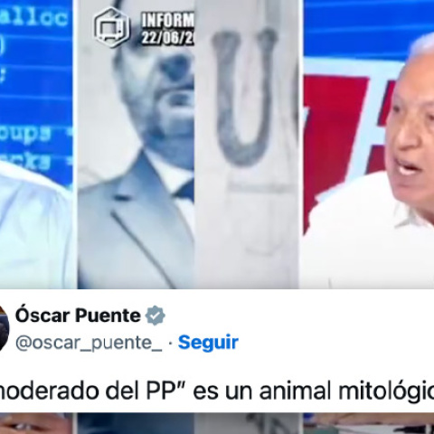 Emilio Delgado y José Manuel García-Margallo en 'Todo es Mentira'.
