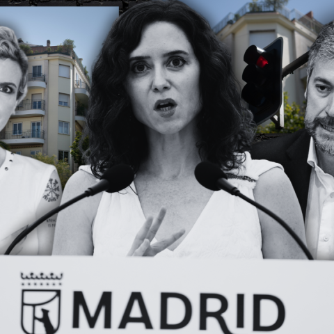 ATICO ANATOMIA AYUSO MADRID Imagen combinada de Astrid Gil-Casares, Isabel Díaz Ayuso y Miguel Ángel García Martín