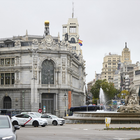 Fachada del Banco de España en una imagen de archivo.
