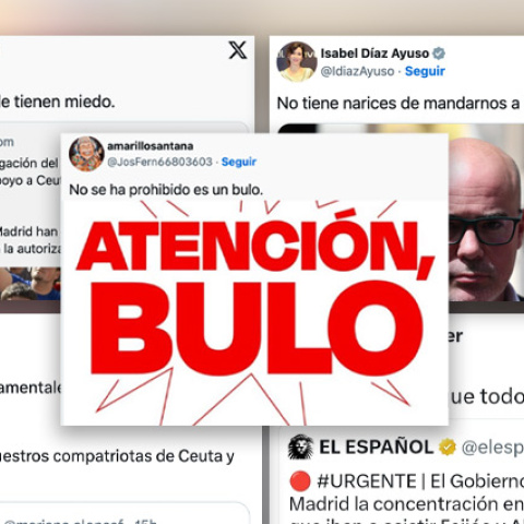 Reacciones a la trola difundida por el PP.