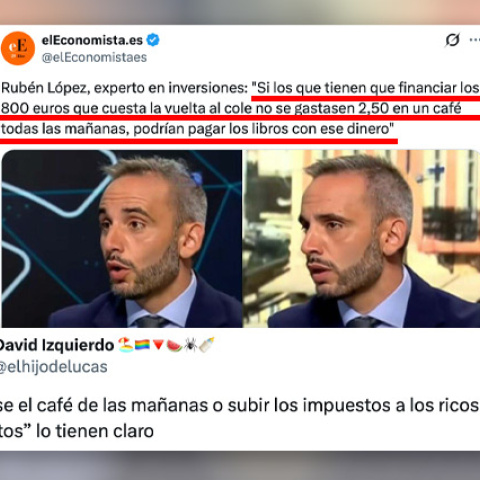 Críticas a la reflexión de un "experto en finanzas".