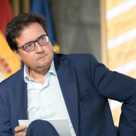 El ministro para la Transformación Digital y de la Función Pública, Óscar López, a 8 de septiembre de 2026.