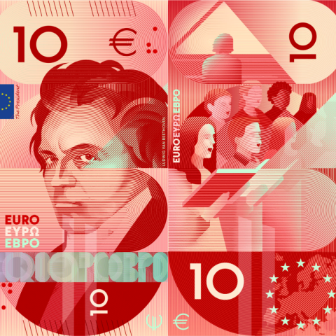 10 euros Propuesta diseño de billete G.